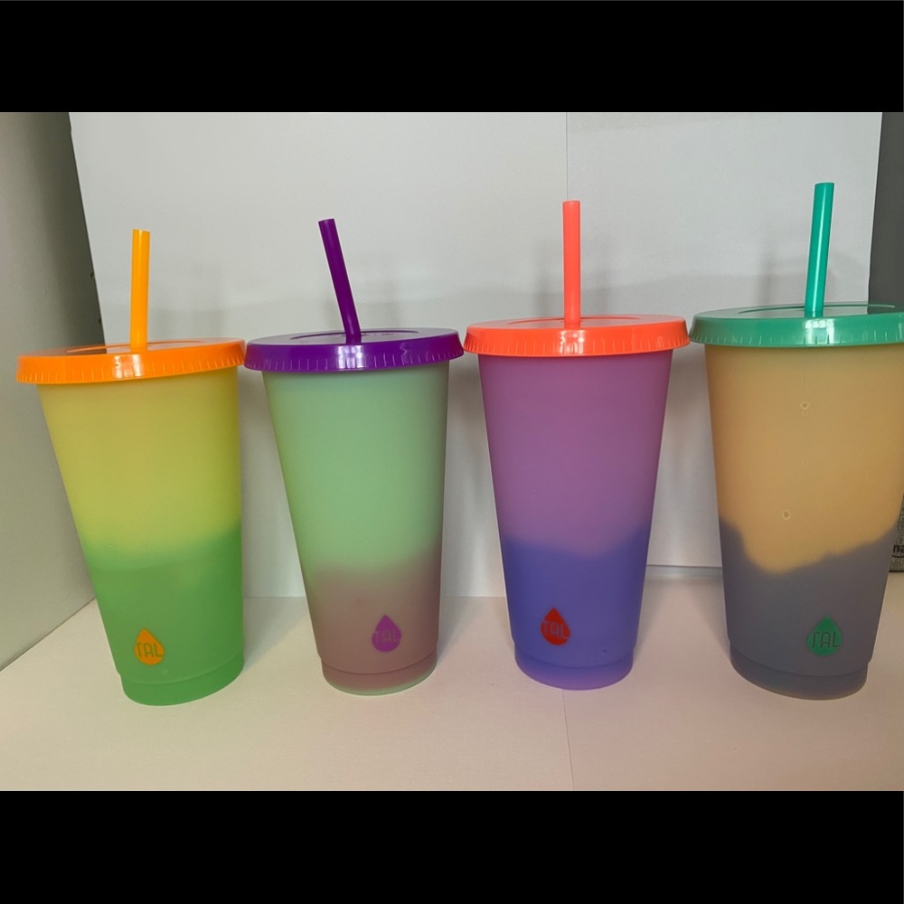 Customized color changing cups